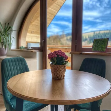 木屋 Dziejba Lesna Apartamenty&spa - Domek