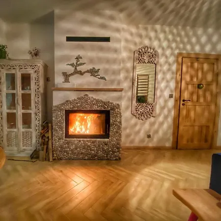 木屋 Dziejba Lesna Apartamenty&spa - Domek 亚沃尔基
